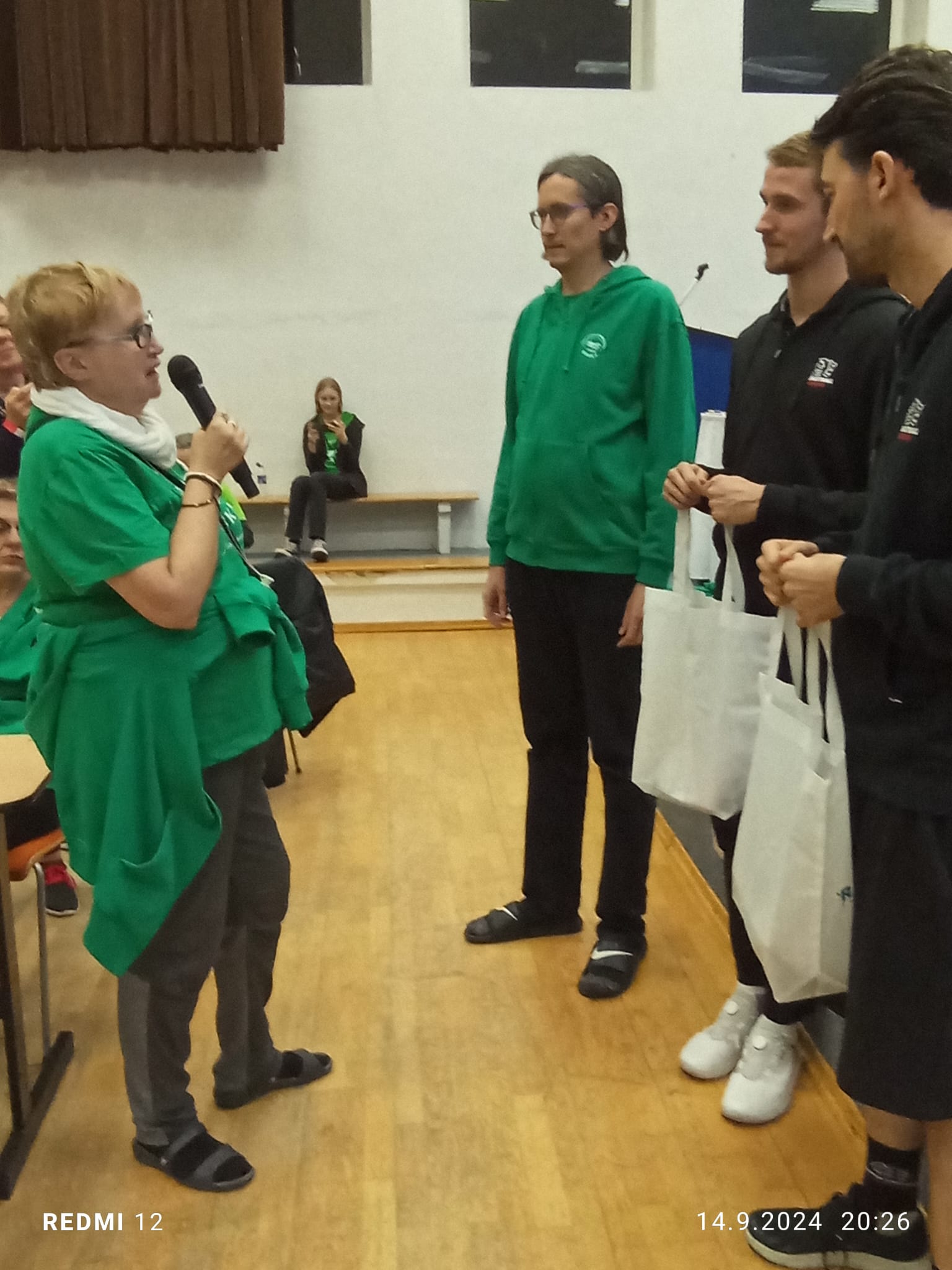 Jiřina + basket